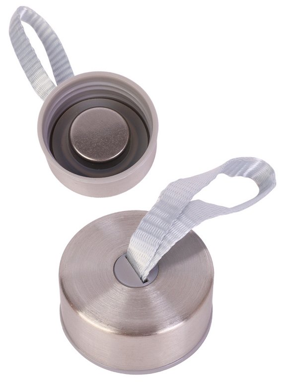 Бутылка стеклянная 300мл "My bottle" прозрачная в бежевом чехле