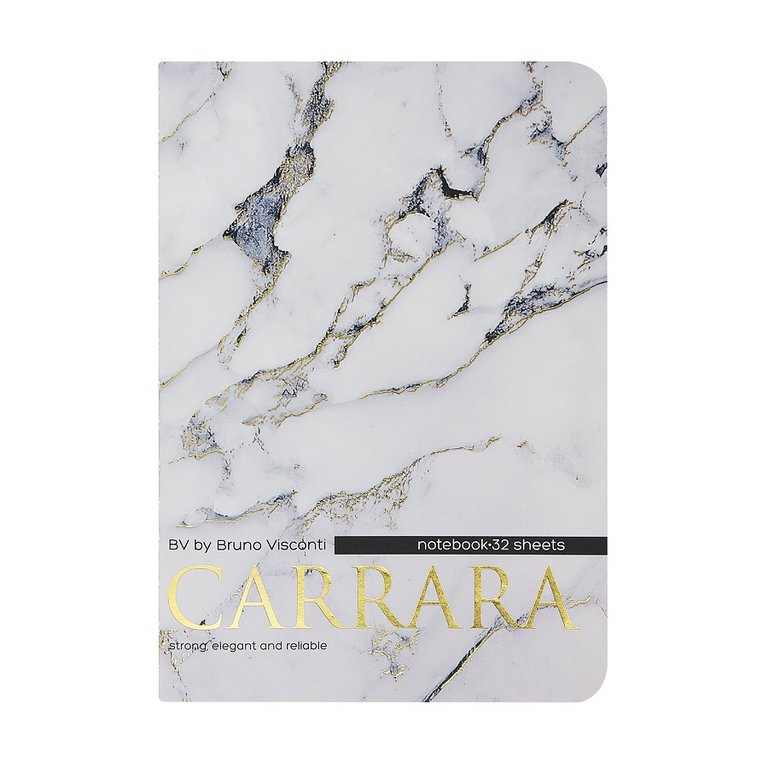 Тетрадь 32 лист кл. А6- на сшивке "CARRARA"
