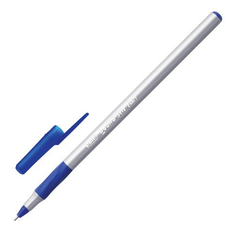 Ручка шариковая BIC "Round Stic Exact" 0,7мм синяя (линия 0,28мм) однораз.