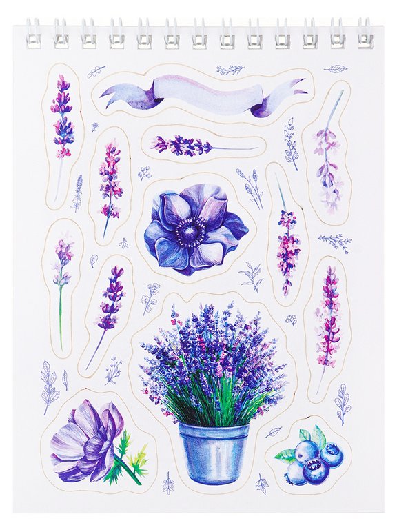 Набор наклеек 150 шт "Мой прованс" 16л., А6, MILAND