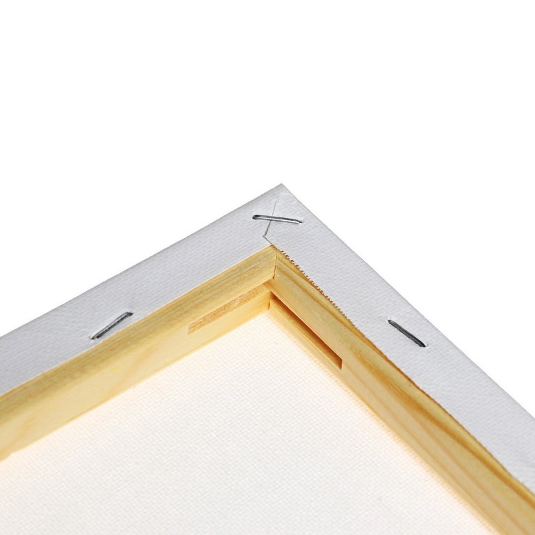 Холст грунтованный на подрамнике 30*30 см мелкое зерно (100% хлопок, 280 г/м) Calligrata