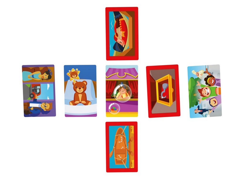 Игра настольная  .4+ "Пузырьковые истории" (1,2 игр., 10-15 мин)