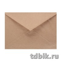 Конверт  Крафт 290*380, без клеевого слоя, треугольный клапан