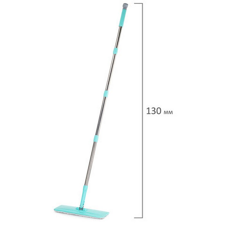 Набор для уборки помещений: ведро с отжимом 9л/7л, самоотжим. швабра с круг. насадкой (3шт) ЛАЙМА