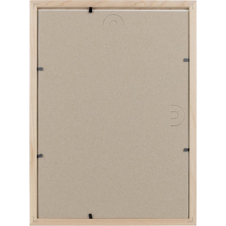 Рамка для фотографий 21*30 см дерево цв. натуральный (вставка стекло) Зебра (багет 16мм)