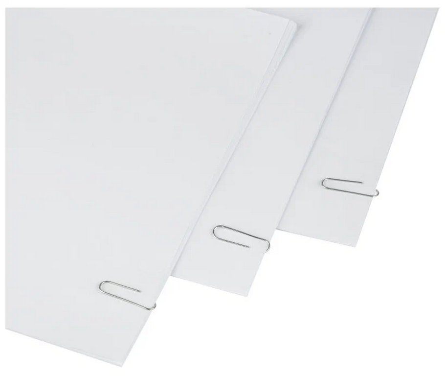 Скрепки 28 мм 100 шт/уп оцинкованные в пакете Globus