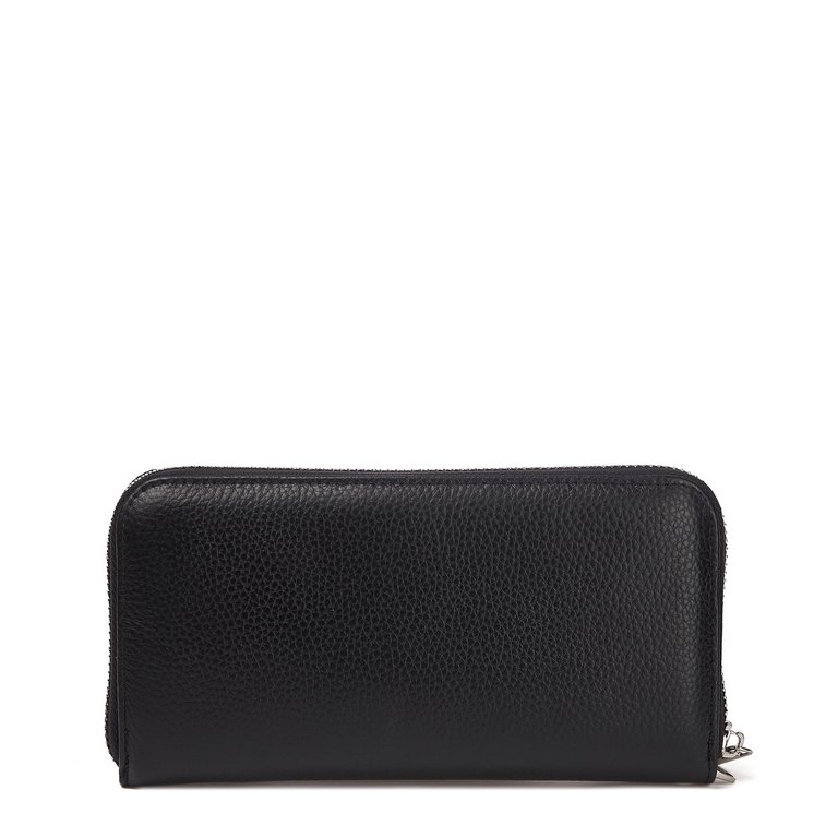 Портмоне Jane's Story женское 19см, нат.кожа, черное