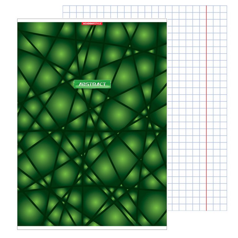 Тетрадь 48 лист кл. А4 на скрепке "Нейроны"