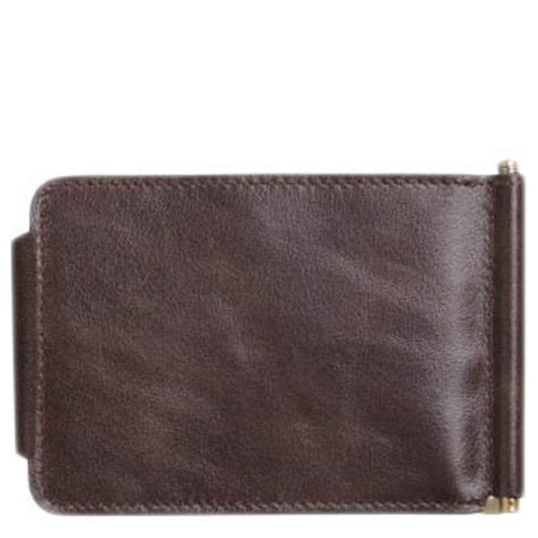 Зажим для денег D.Morelli "Титан" с RFID-защитой, коричневый