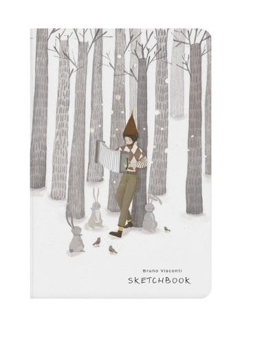 Скетчбук 140*210 мм, 112л., тв. обл. "SKETCHBOOK" (8 ВИДОВ)