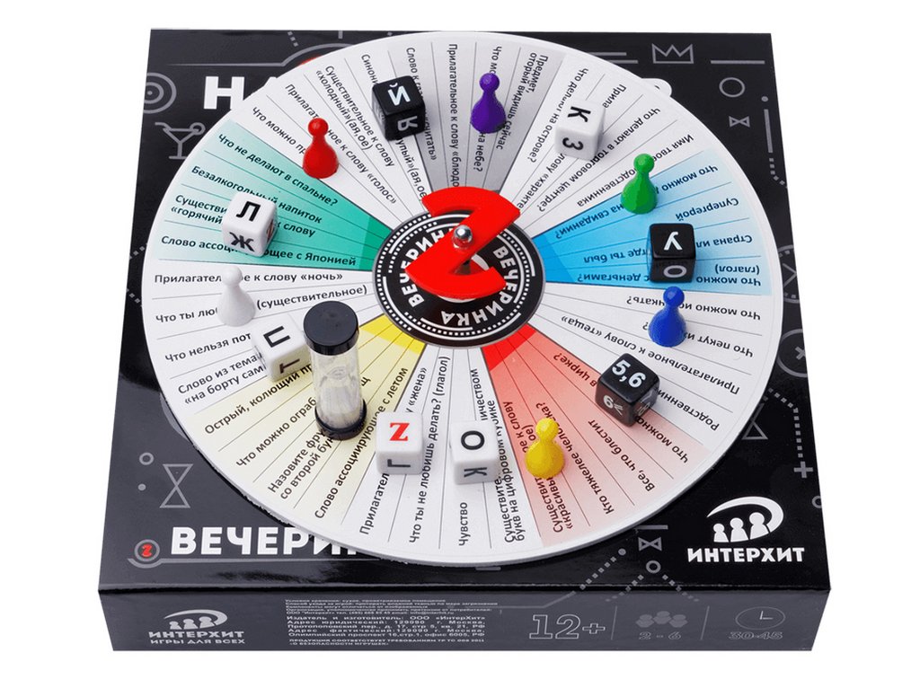 Игра настольная  12+ "НАЗЫВАТОР "Вечеринка"