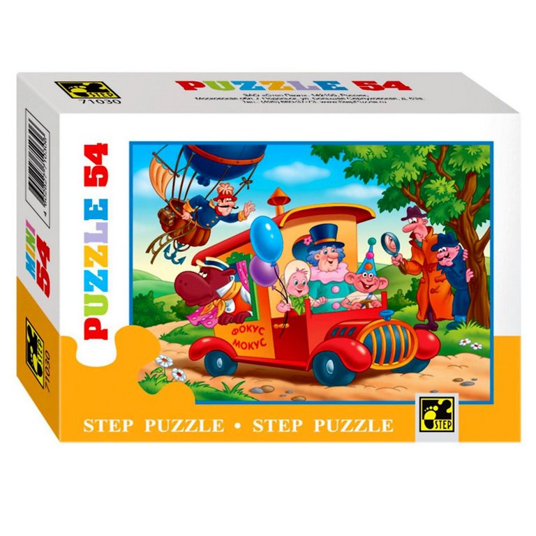 Пазлы   54 дет. "Мультики" Степ Пазл, ассорти