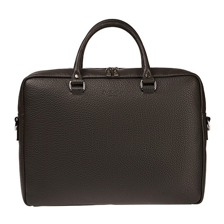 Сумка для документов Dr.Koffer 40*30*7см, нат. кожа, темно-коричневая