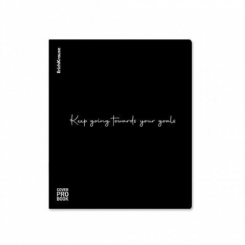 Тетрадь 48 лист кл. А5 на скрепке "Words черный" 5 видов