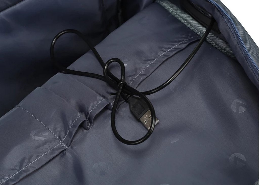 Рюкзак для ноутбука "Lamark" 15.6" (420х290х55 мм) цв. темно-серый