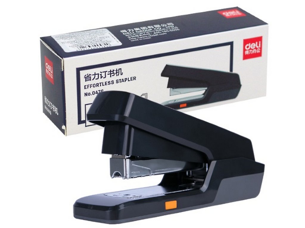 Степлер 24/6 до 30л Deli, экономия усилий