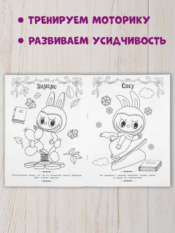 Раскраска А4 "Тайны Лабулэнда" 16 стр. Умка