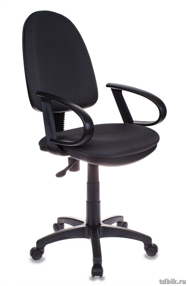 Кресло оператора Бюрократ CH-300/GREY (ткань, увеличенная ширина сиденья - 465мм, цв. серый)