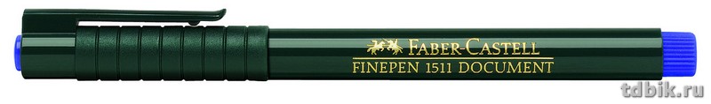 Линер Faber-Castell FINEPEN 1511 (0,4мм) синий