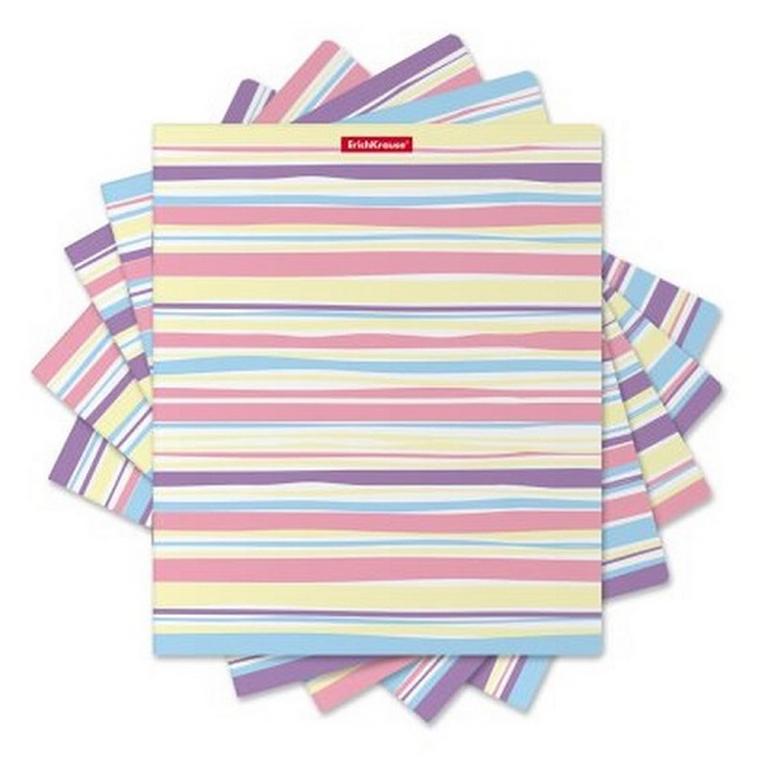 Тетрадь 48 лист лин. А5 на скрепке Pastel Lines" ErichKrause