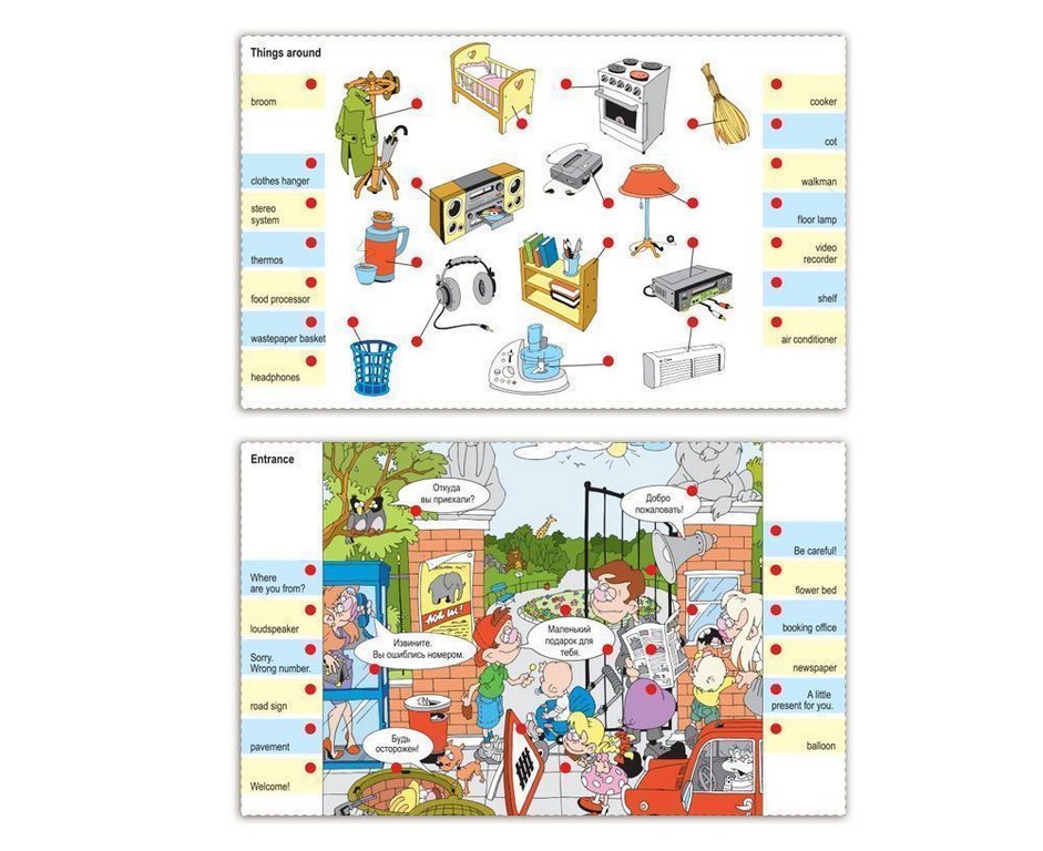 Электровикторина Набор карточек 7-12 лет "Говорим по-английски" Дрофа МЕДИА