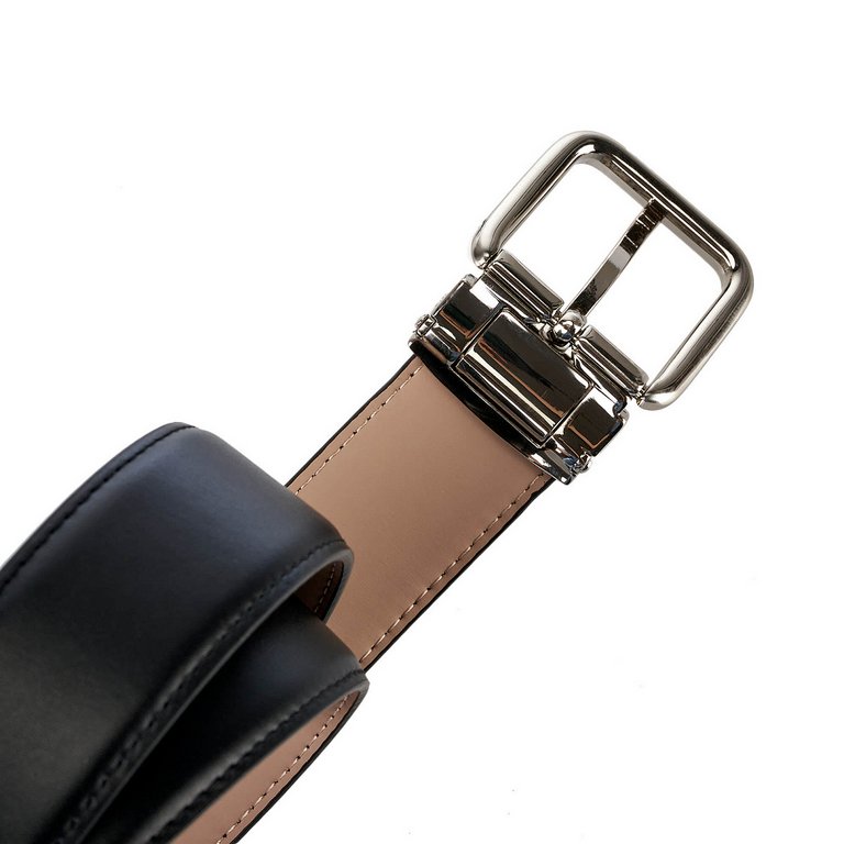 Ремень Dr.Koffer мужской нат. кожа, черный