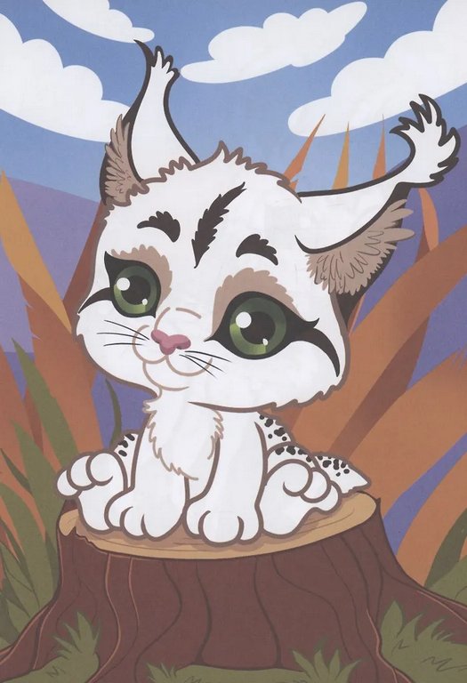 Раскраска А4 "Лесные зверята" 16 стр. ПРОФ-пресс