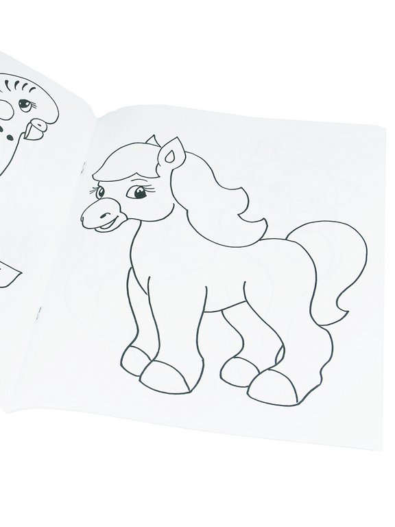 Раскраска А4 "Домашние животные" 8л ПРОФ-пресс