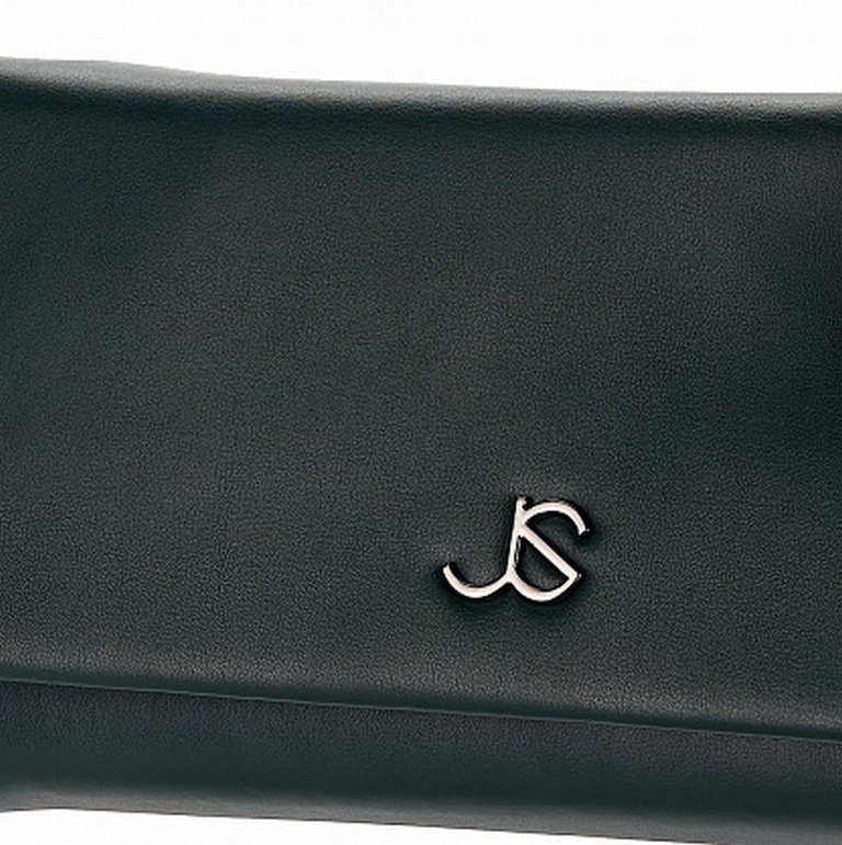 Сумка женская-клатч Jane's Story зеленый нат. кожа