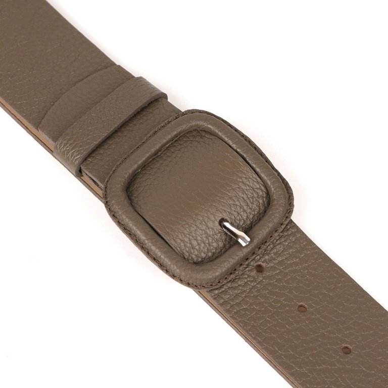 Ремень FABRETTI женский, натуральная кожа, размер 125, табачный