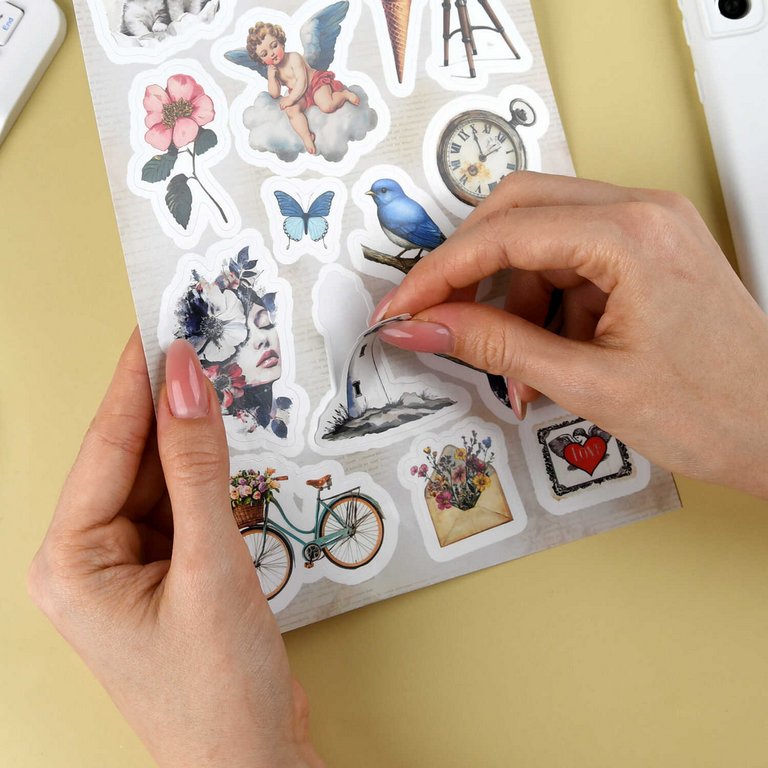 Наклейки 14 х 21 см "Винтаж"