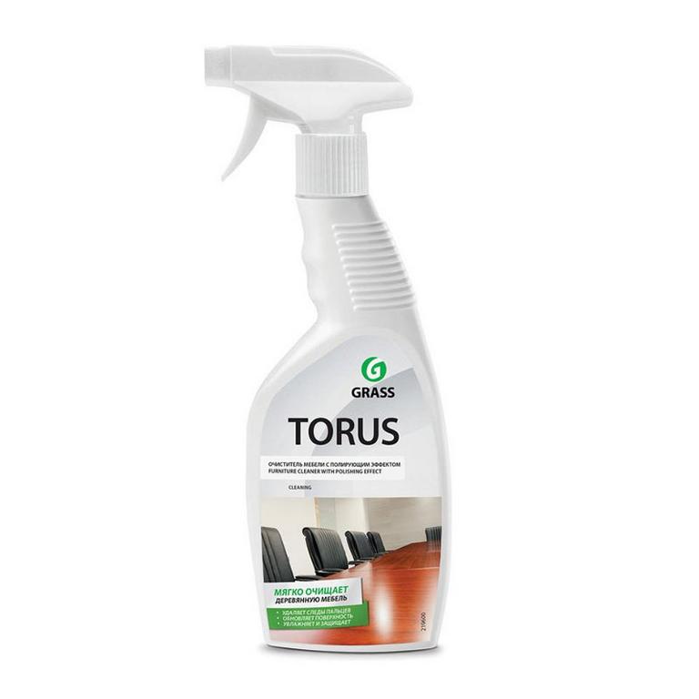 Очиститель-полироль для мебели "TORUS" 0,6кг тригер