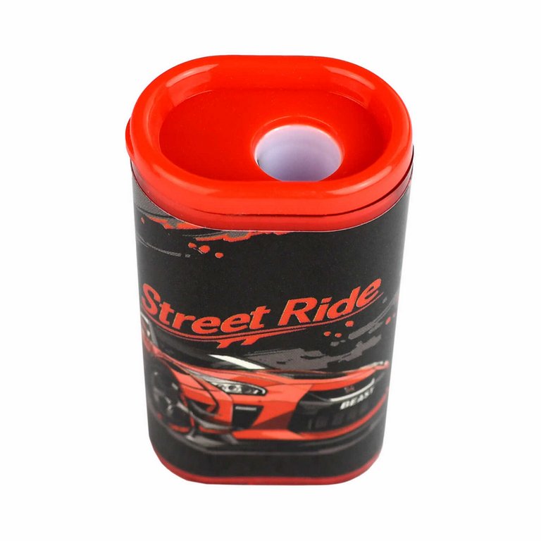 Точилка с контейнером Феникс+ "Городские гонки" ассорти