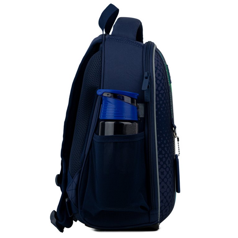 Рюкзак каркасный для мальчика Kite Education "BMX" 26*35*13,5 см синий