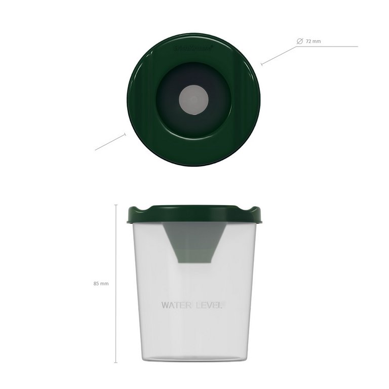 Стакан-непроливайка ErichKrause "Classic" зеленый