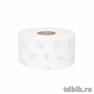 Туалетная бумага для диспенсера в рулоне Tellus/ТОРК Advanced мини (T2), 2сл, 170м., бел.