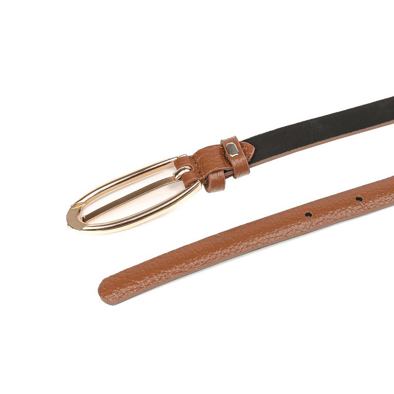 Ремень FABRETTI женский, натуральная кожа, размер 120, св. коричневый