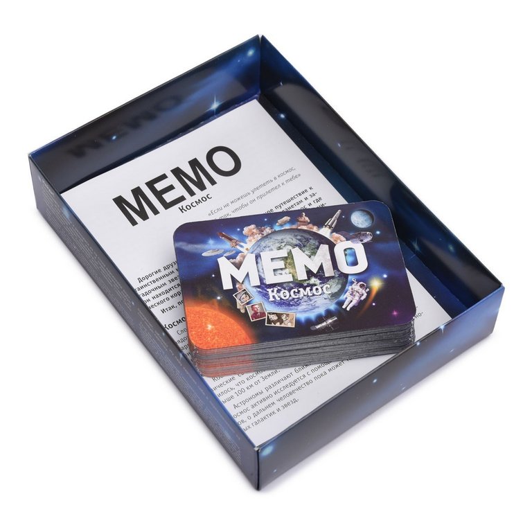 Игра настольная  Мемо "Космос" Нескучные игры