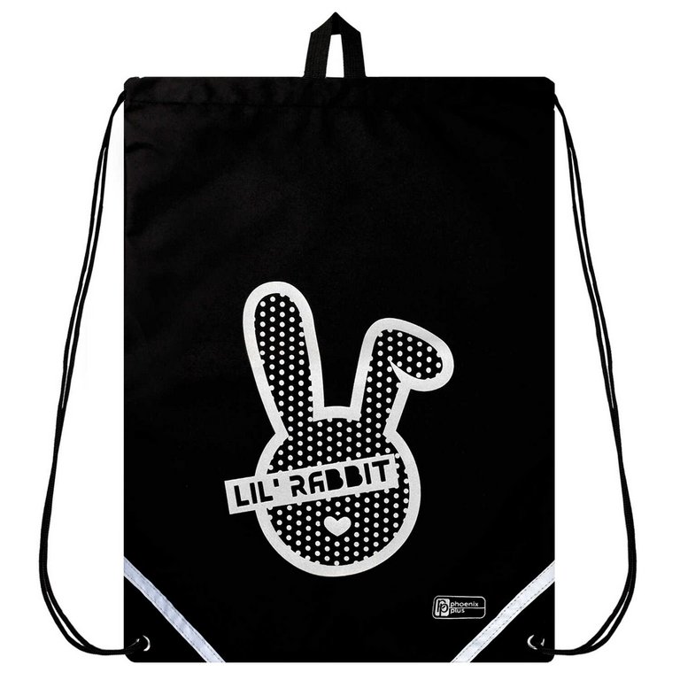 Сумка для обуви для девочки 48*36 см Феникс+ "Серебряный зайчик"