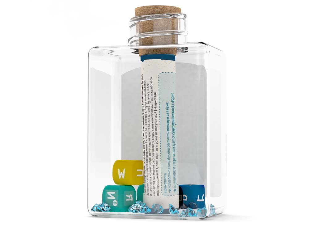 Игра настольная  .8+ "Послание в бутылке" Стиль Жизни