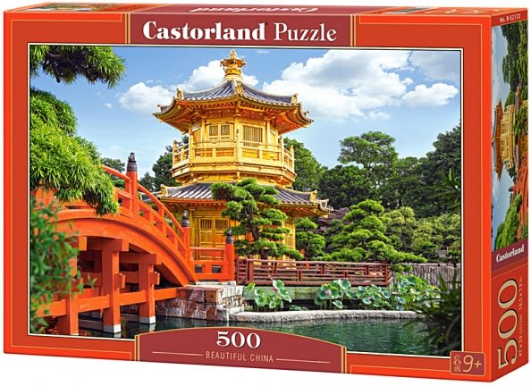 Пазлы  500 дет. "Китай" Castor Land 9+