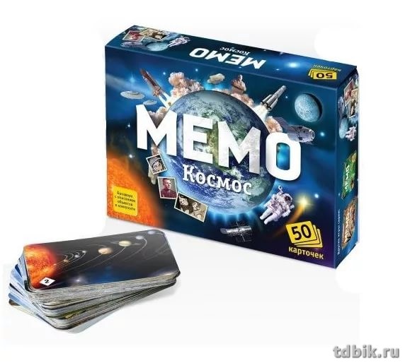 Игра настольная  Мемо "Космос" Нескучные игры