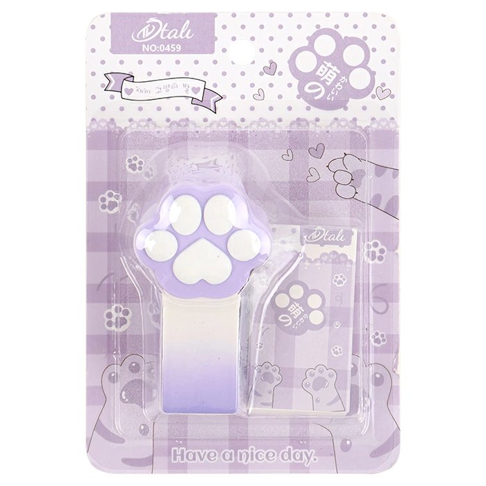 Степлер № 24/6 фиолетовый (в комплекте скобы 400шт)