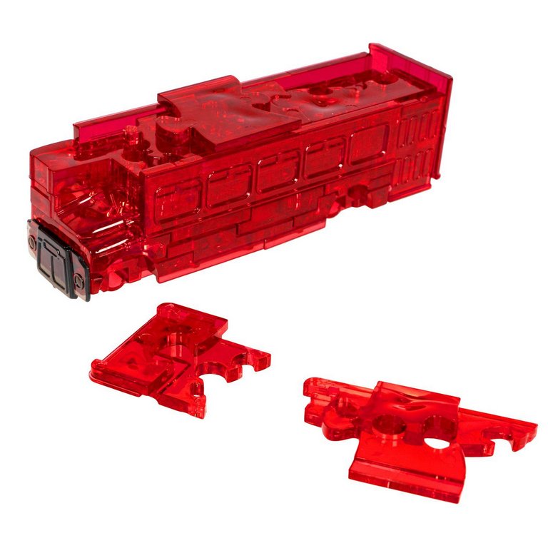 Пазл 3D кристаллический 54 дет. "Автобус" 8+ Bondibon