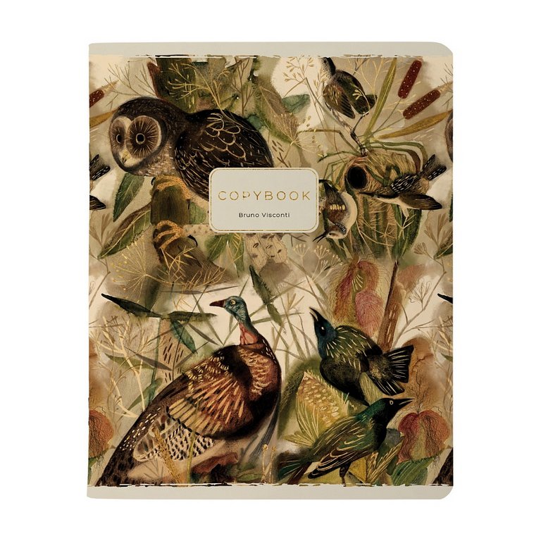 Тетрадь 48 лист кл. А5 на скрепке "FAUNA. ANIMALS" ассорти