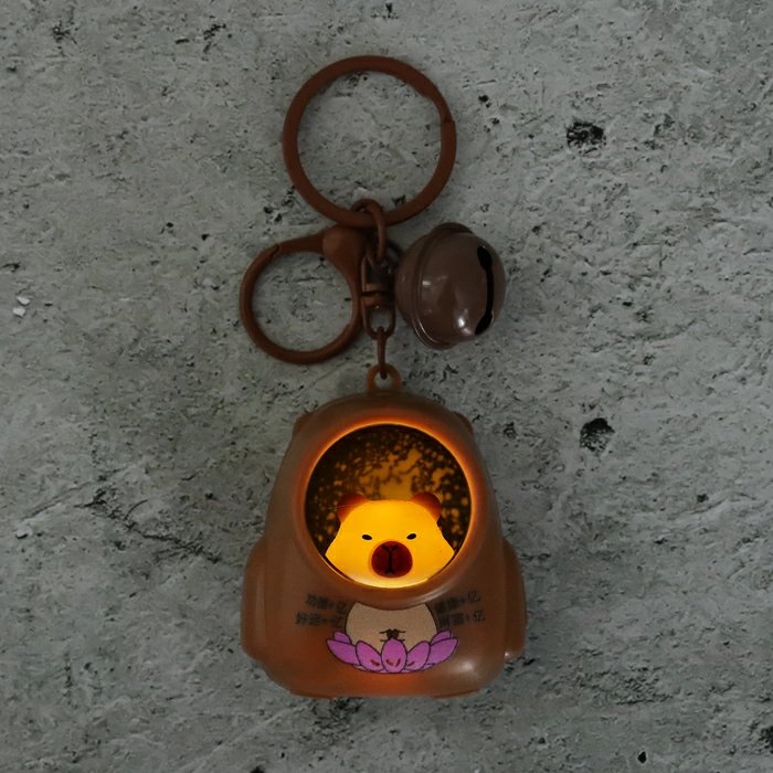 Брелок "Светящийся" ассорти 4,5*5,5 см