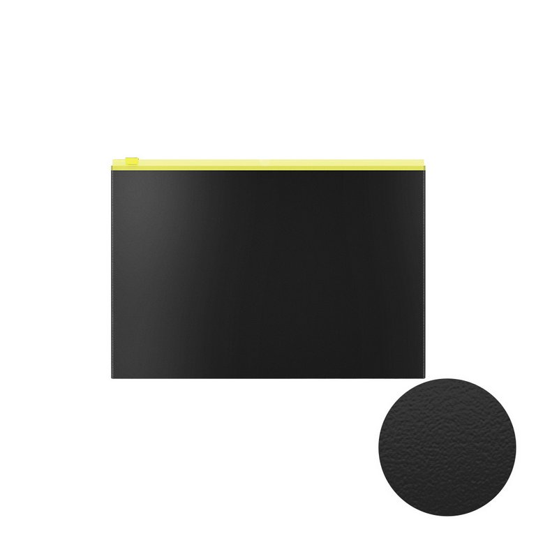 Папка на молнии В5 (288*209 мм), пластик Erich Krause Zip Matt Accent, ассорти