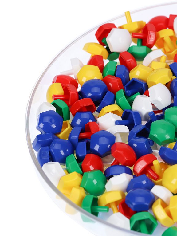 Мозаика из пластика Круглая 150 деталей, 3+ Рыжий КОТ