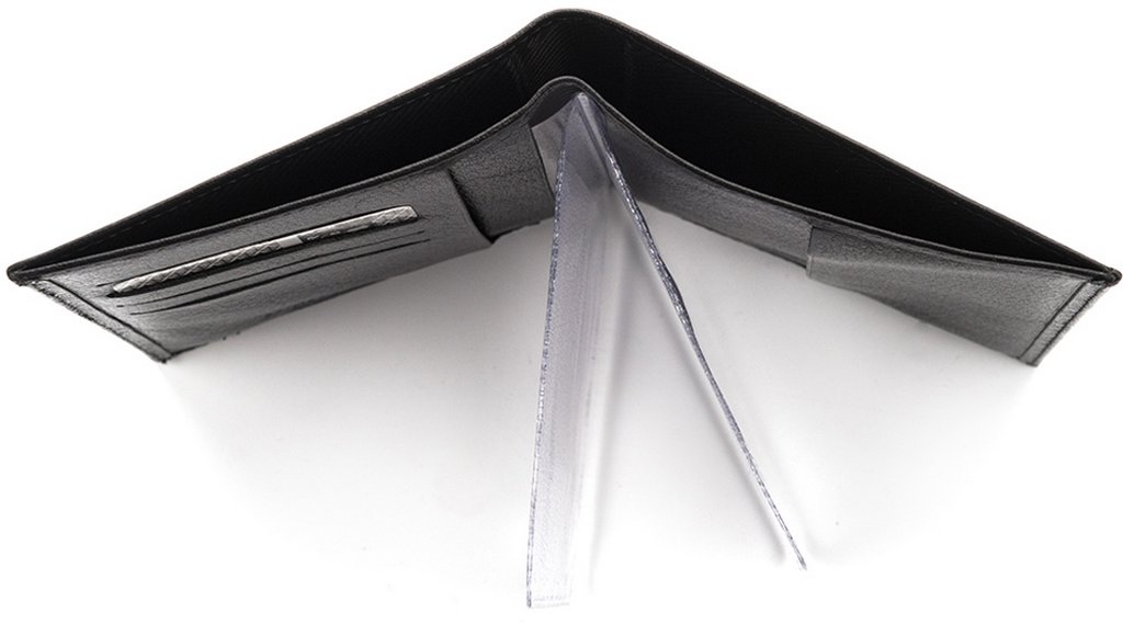 Бумажник водителя D.Morelli "Black" с отделен. для купюр, нат. кожа