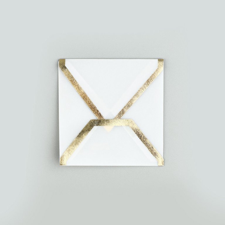 Открытка-малышка  "Спасибо" 7*7 см, с конвертом